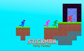 Stickman Party Parkour