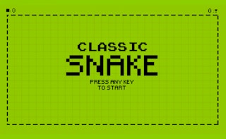 Classic Snake Html5